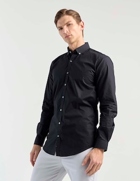 Camisa casual Givenchy de algodón manga larga para hombre