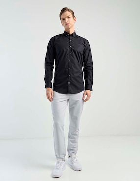 Camisa casual Givenchy de algodón manga larga para hombre