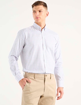 Camisa casual Givenchy de algodón manga larga para hombre
