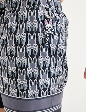 Traje de baño Psycho Bunny con bolsillos para hombre