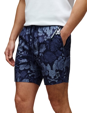 Traje de baño Psycho Bunny con bolsillos para hombre