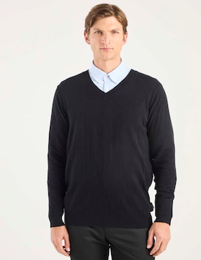 Suéter Scappino cuello V para hombre