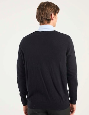 Suéter Scappino cuello V para hombre
