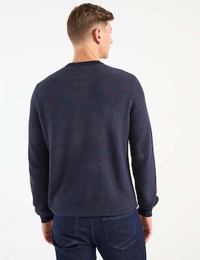Suéter Perry Ellis cuello redondo para hombre