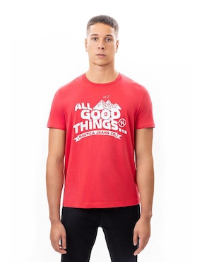 Playera Nautica Jeans cuello redondo para hombre