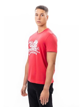 Playera Nautica Jeans cuello redondo para hombre