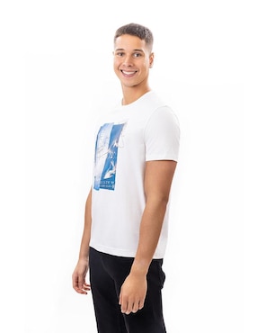 Playera Nautica Jeans cuello redondo para hombre