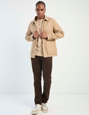 Sobrecamisa casual Scappino manga larga para hombre