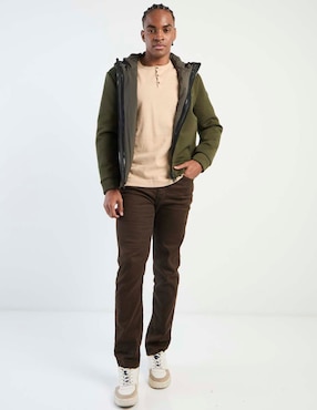 Chamarra casual Scappino con bolsillos para hombre