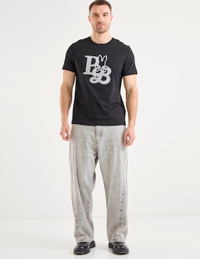 Playera Psycho Bunny cuello redondo para hombre