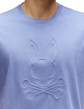 Playera Psycho Bunny cuello redondo para hombre