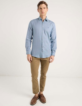 Camisa casual Givenchy de algodón manga larga para hombre