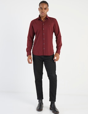 Camisa casual Givenchy de algodón manga larga para hombre