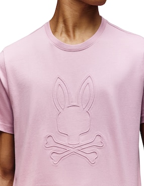 Playera Psycho Bunny cuello redondo para hombre