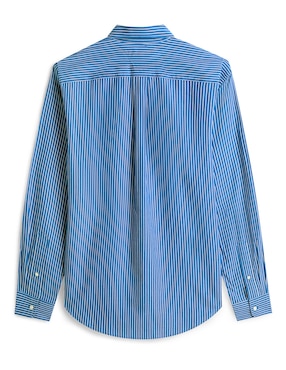 Camisa casual Tommy Hilfiger de algodón manga larga para hombre