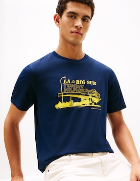 Playera Tommy Hilfiger cuello redondo para hombre