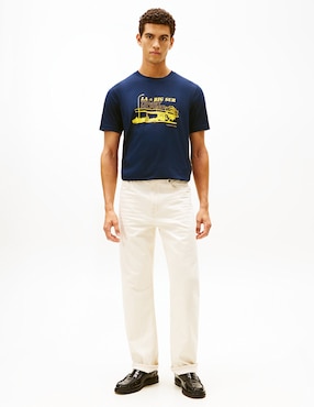 Playera Tommy Hilfiger cuello redondo para hombre