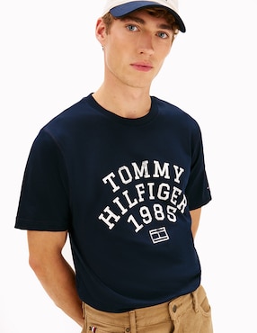 Playera Tommy Hilfiger cuello redondo para hombre