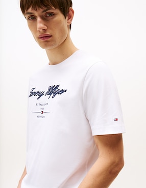 Playera Tommy Hilfiger cuello redondo para hombre