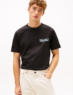 Playera Tommy Hilfiger cuello redondo para hombre