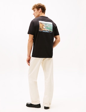 Playera Tommy Hilfiger cuello redondo para hombre