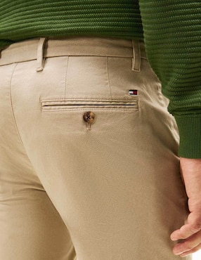 Pantalón casual regular Tommy Hilfiger de algodón para hombre