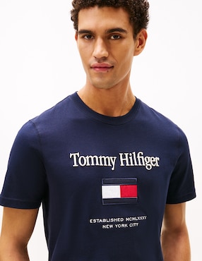 Playera Tommy Hilfiger cuello redondo para hombre