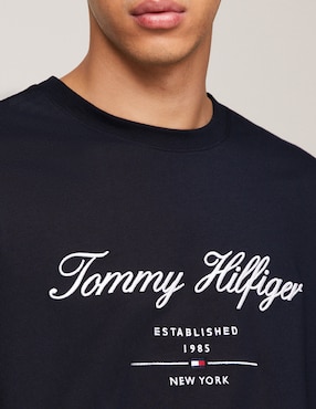 Playera Tommy Hilfiger cuello redondo para hombre