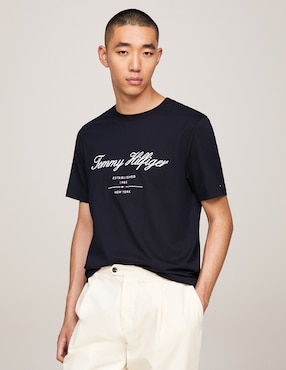 Playera Tommy Hilfiger cuello redondo para hombre