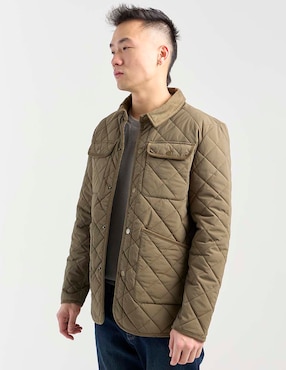Chamarra casual Scappino capitonada para hombre