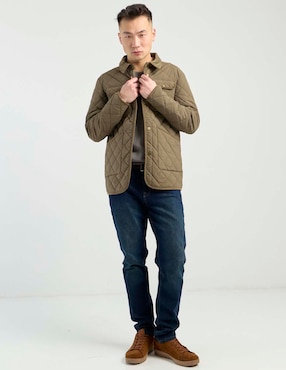 Chamarra casual Scappino capitonada para hombre