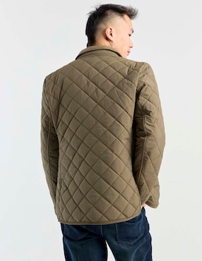 Chamarra casual Scappino capitonada para hombre