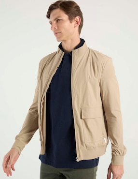 Chamarra Bomber Scappino con bolsillos para hombre