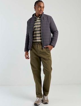 Camisa casual Scappino de algodón manga larga para hombre