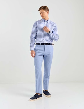 Camisa casual Brooks Brothers de algodón manga larga para hombre