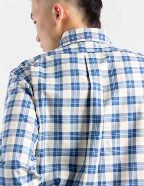 Camisa casual Brooks Brothers de algodón manga larga para hombre