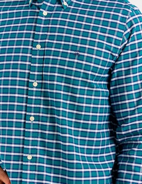 Camisa casual Brooks Brothers de algodón manga larga para hombre