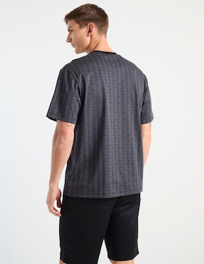 Playera Lacoste Monogram cuello redondo para hombre