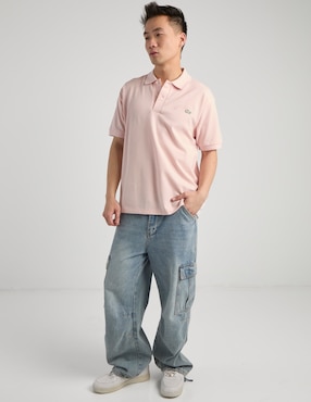 Playera tipo polo Lacoste para hombre