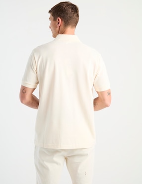 Playera tipo polo Lacoste welcoming the cold para hombre