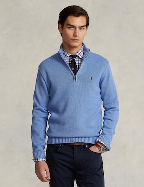 Suéter Polo Ralph Lauren cuello con cierre para hombre