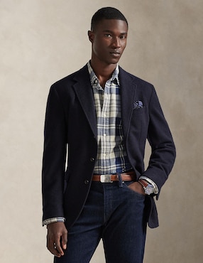 Camisa casual Polo Ralph Lauren de algodón manga larga para hombre