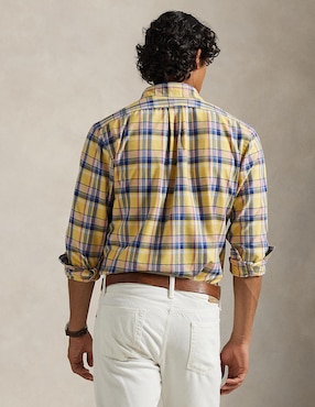 Camisa casual Polo Ralph Lauren manga larga para hombre