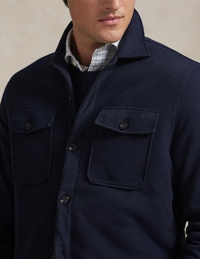 Sobrecamisa casual Polo RL manga larga para hombre
