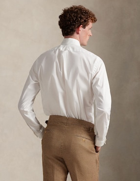 Camisa de vestir Polo Ralph Lauren de algodón manga larga para hombre