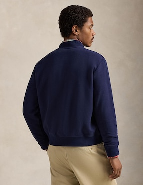 Chamarra beisbolera Polo Rl con bolsillos para hombre