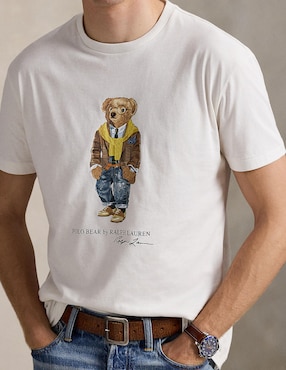 Playera Polo Ralph Lauren cuello redondo para hombre