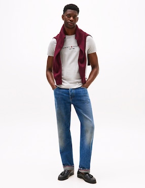 Playera Tommy Hilfiger cuello redondo para hombre