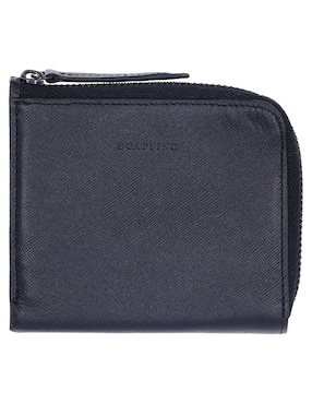 Tarjetero Scappino de piel para hombre
