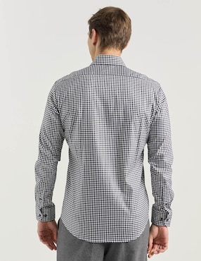 Camisa de vestir Scappino manga larga para hombre